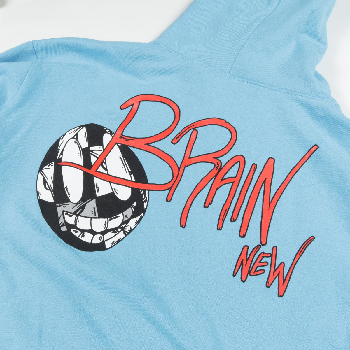 CHROME HEARTS × MATTY BOY BRAIN NEW PULLOVER HOODIE プルオーバーパーカー コットン ライトブルー クロムハーツ