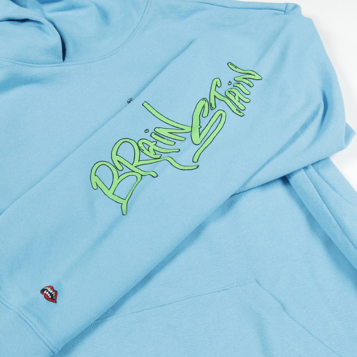 CHROME HEARTS × MATTY BOY BRAIN NEW PULLOVER HOODIE プルオーバーパーカー コットン ライトブルー クロムハーツ