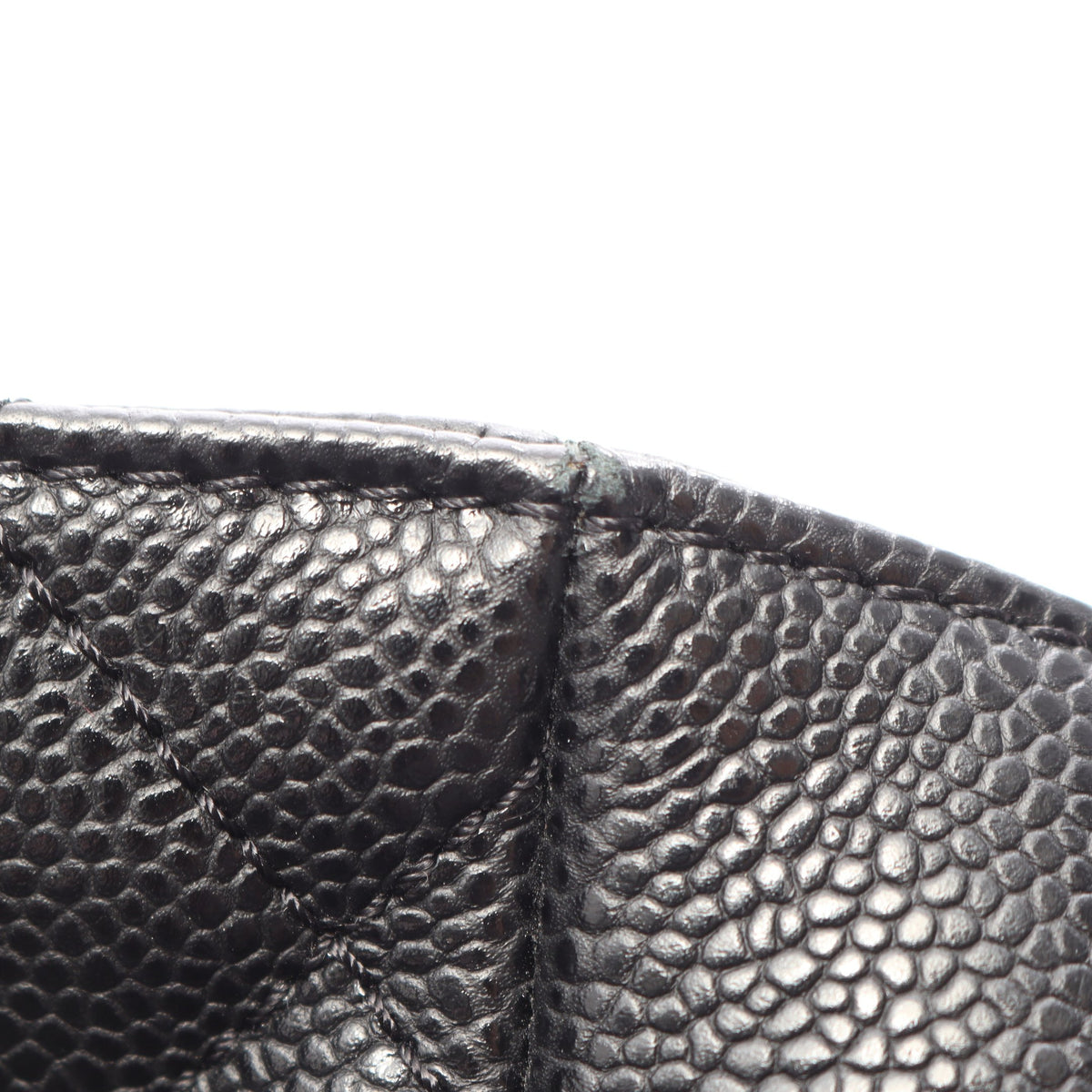 マトラッセ チェーンショルダーバッグ チェーントートバッグ キャビアスキン ブラック シルバー金具 シャネル バッグ CHANEL