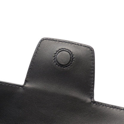 CRM FINE CALF ペニー 2WAY ハンドバッグ レザー ブラック ミュウミュウ