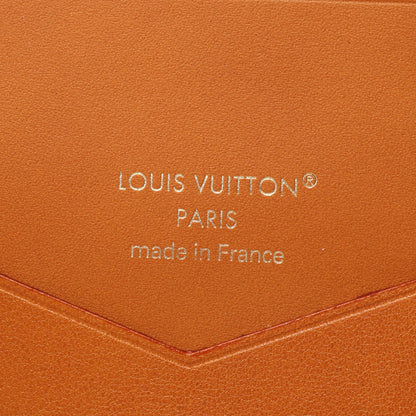 オーガナイザー ドゥ ポッシュ LV × ザダージリンリミテッド タン カードケース レザー ベージュ ルイヴィトン