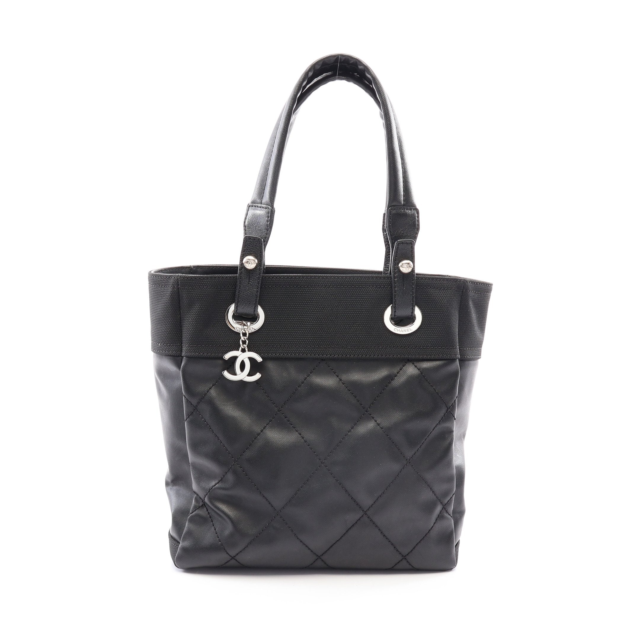 CHANEL パリビアリッツ トートバッグ ココ PM コーティングキャンバス パリビアリッツPM ハンドバッグ トートバッグ コーティングキャンバス