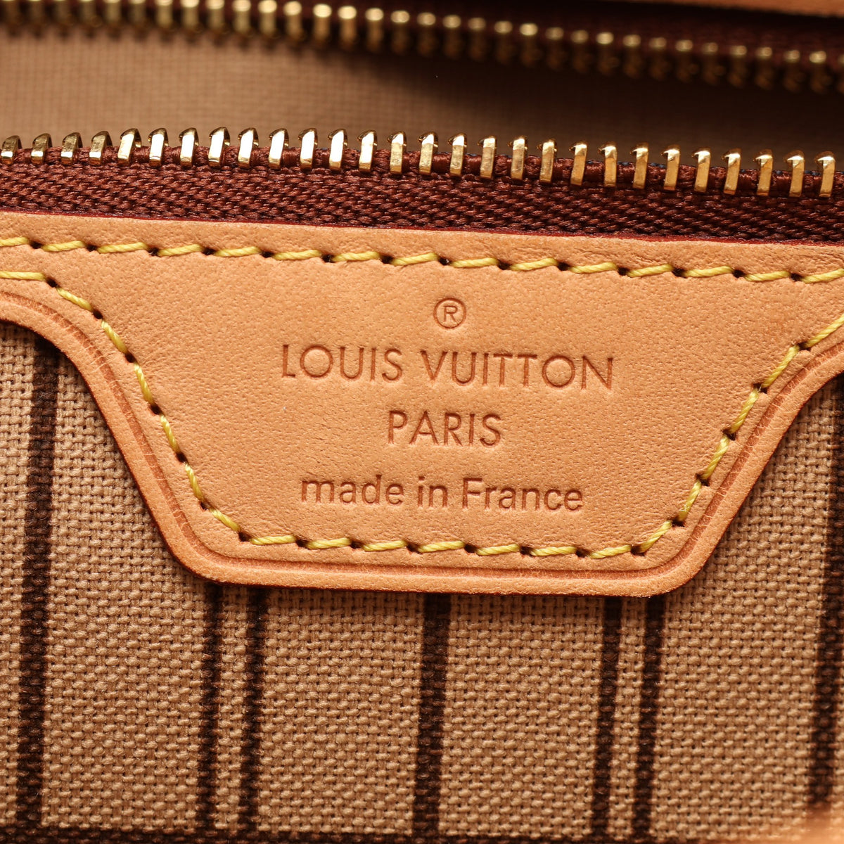 ネヴァーフルMM モノグラム ショルダーバッグ トートバッグ PVC レザー ブラウン ルイヴィトン バッグ LOUIS VUITTON