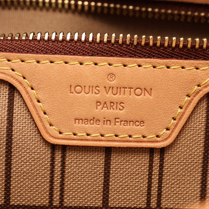 ネヴァーフルMM モノグラム ショルダーバッグ トートバッグ PVC レザー ブラウン ルイヴィトン バッグ LOUIS VUITTON