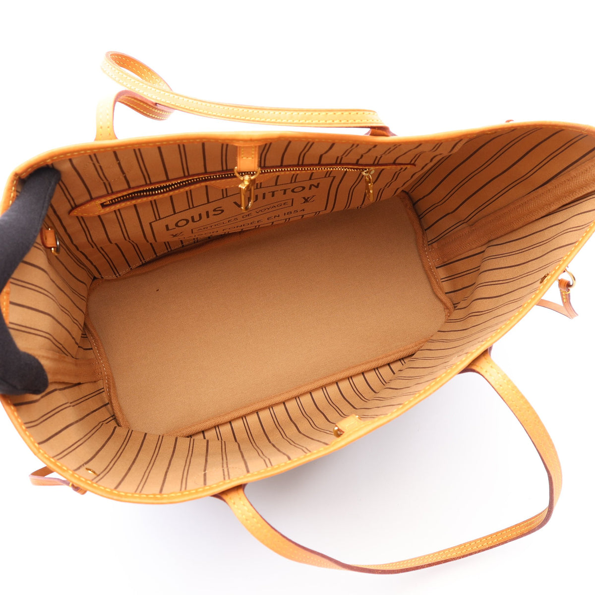 ネヴァーフルMM モノグラム ショルダーバッグ トートバッグ PVC レザー ブラウン ルイヴィトン バッグ LOUIS VUITTON