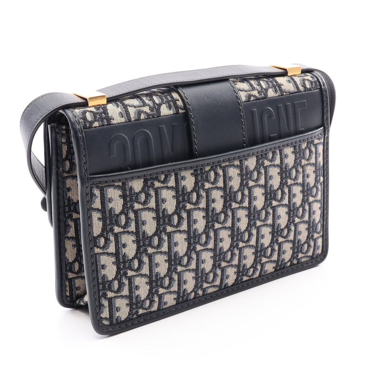 30 MONTAIGNE モンテーニュ ショルダーバッグ キャンバス レザー ベージュ ネイビー クリスチャンディオール バッグ Christian Dior