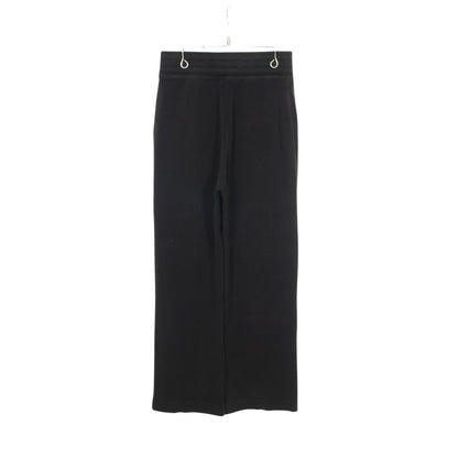 パンツ コットン シルク ブラック エルメス