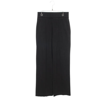 パンツ コットン シルク ブラック エルメス