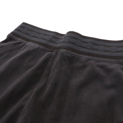 パンツ コットン シルク ブラック エルメス