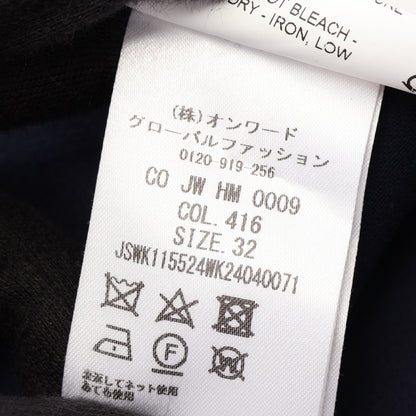 コート コットン ネイビー ジルサンダー