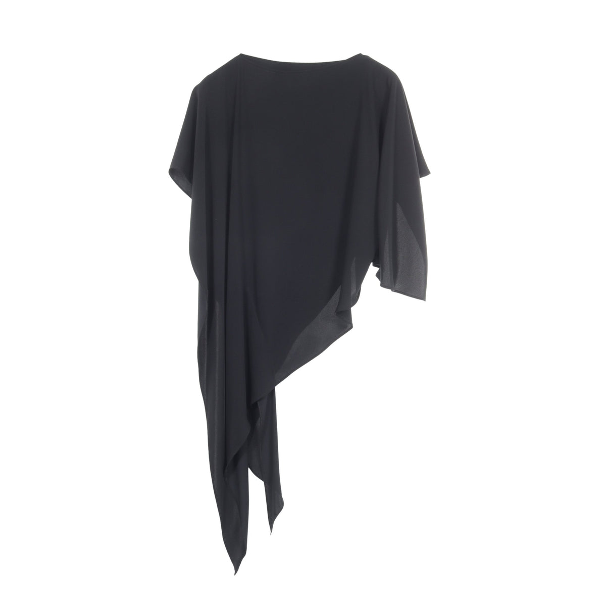 アシンメトリー トップス ブラック エムエムシックスメゾンマルジェラ トップス MM6 MAISON MARGIELA
