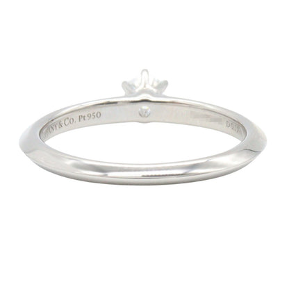 ソリティア ダイヤリング リング 指輪 PT950 ダイヤモンド プラチナ クリア ティファニー アクセサリー TIFFANY & Co.