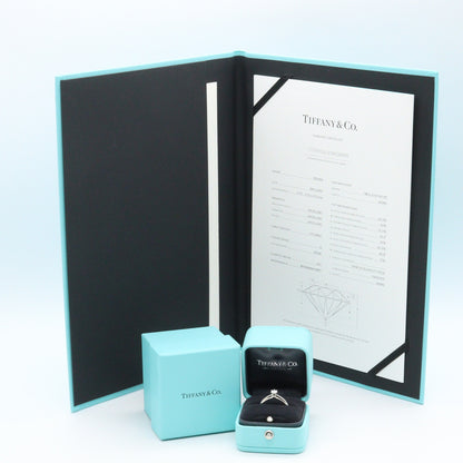 ソリティア ダイヤリング リング 指輪 PT950 ダイヤモンド プラチナ クリア ティファニー アクセサリー TIFFANY & Co.