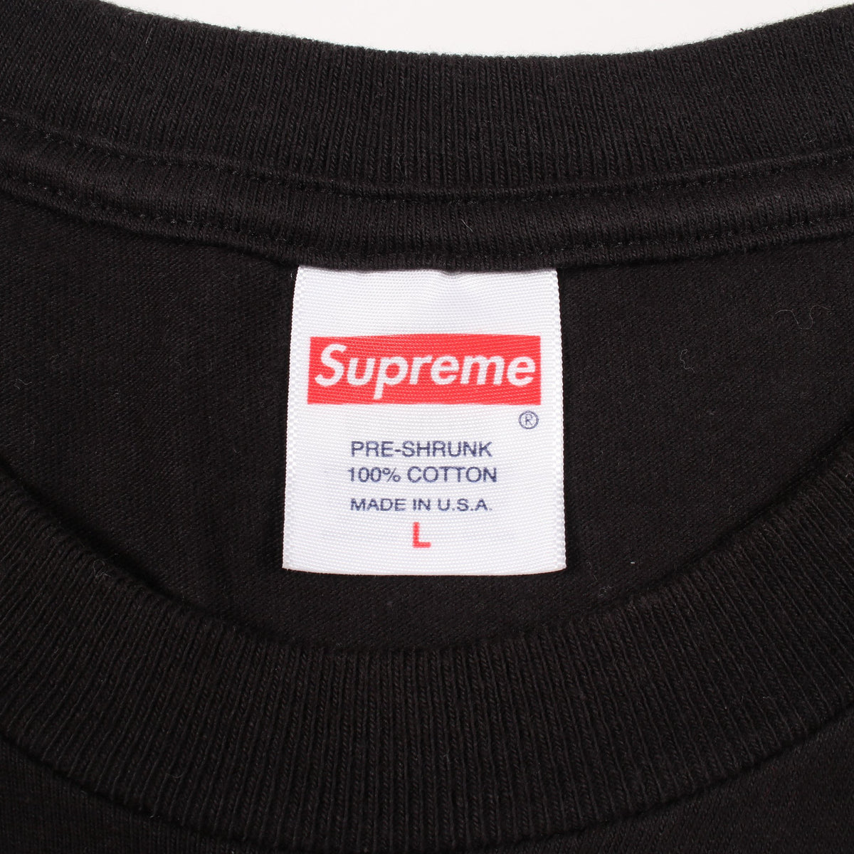 23FW Camo Box Logo Tee 半袖Tシャツ コットン ブラック シュプリーム