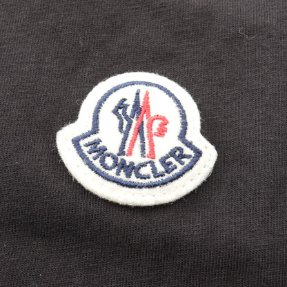 ロゴワッペン 半袖Tシャツ コットン ブラック モンクレール