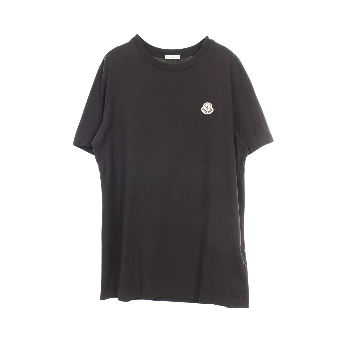 ロゴワッペン 半袖Tシャツ コットン ブラック モンクレール
