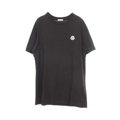 ロゴワッペン 半袖Tシャツ コットン ブラック モンクレール