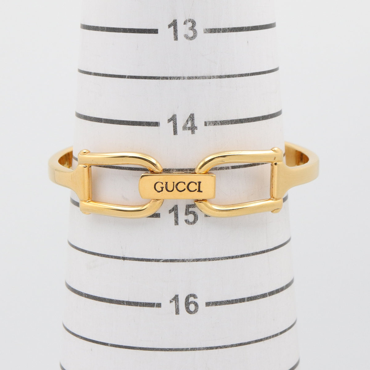 バングルウォッチ レディース 腕時計 クオーツ GP（ゴールドメッキ） ブラック グッチ 時計 GUCCI