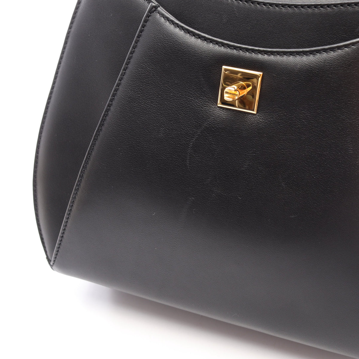パンテール ハンドバッグ レザー ブラック カルティエ バッグ Cartier