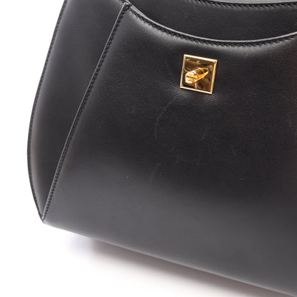 パンテール ハンドバッグ レザー ブラック カルティエ バッグ Cartier
