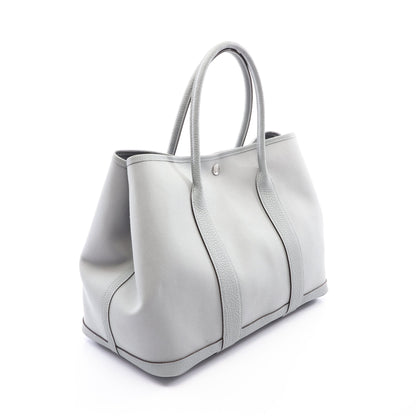ガーデンパーティPM グリパンタン ハンドバッグ トートバッグ トワルオフィシェ ネゴンダ グレー シルバー金具 K刻印 エルメス