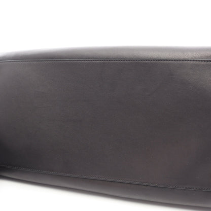 SOFT MARGAUX 15 マルゴー ハンドバッグ レザー ブラック ザロウ