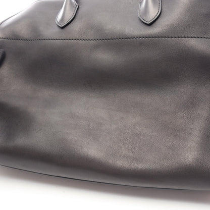 SOFT MARGAUX 15 マルゴー ハンドバッグ レザー ブラック ザロウ