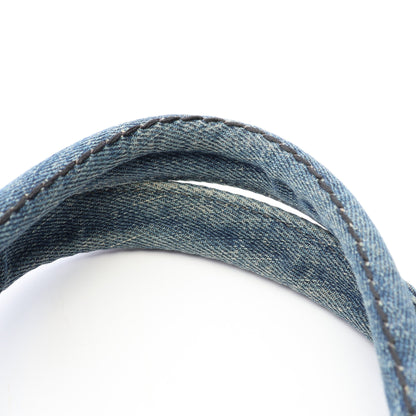 DENIM CANAPA カナパ ハンドバッグ トートバッグ デニム インディゴブルー プラダ