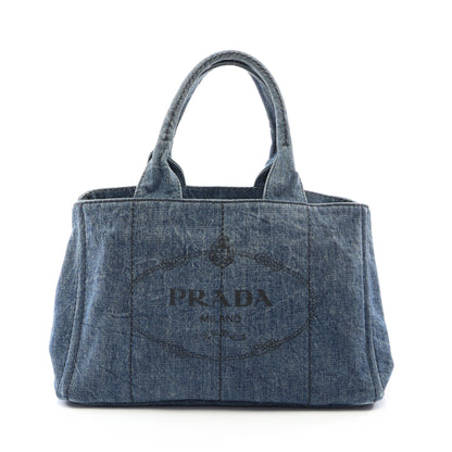 DENIM CANAPA カナパ ハンドバッグ トートバッグ デニム インディゴブルー プラダ