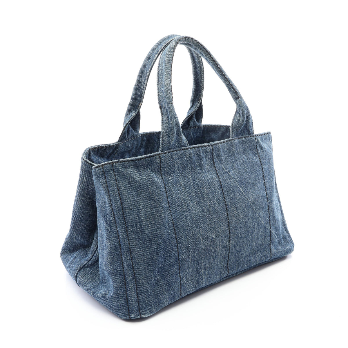 DENIM CANAPA カナパ ハンドバッグ トートバッグ デニム インディゴブルー プラダ