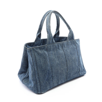 DENIM CANAPA カナパ ハンドバッグ トートバッグ デニム インディゴブルー プラダ