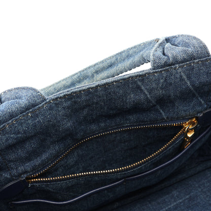 DENIM CANAPA カナパ ハンドバッグ トートバッグ デニム インディゴブルー プラダ