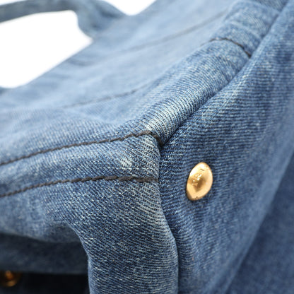 DENIM CANAPA カナパ ハンドバッグ トートバッグ デニム インディゴブルー プラダ