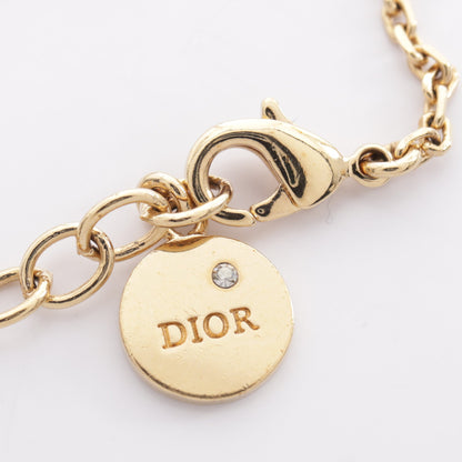 Dio(r)evolution ディオレボリューション ブレスレット GP ラインストーン ゴールド クリア クリスチャンディオール