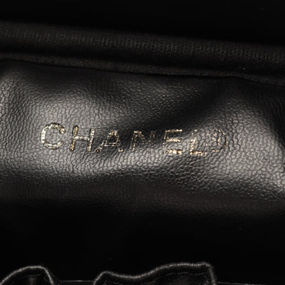ココマーク ハンドバッグ バニティバッグ キャビアスキン ブラック ゴールド金具 シャネル バッグ CHANEL