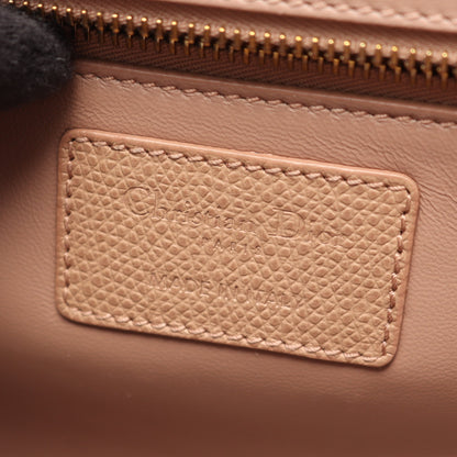 30 MONTAIGNE モンテーニュ ショルダーバッグ レザー ピンクベージュ クリスチャンディオール