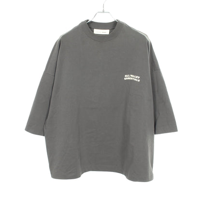 Merch Tee Boxy Fit Tシャツ コットン グレー エフオージーエッセンシャルズ
