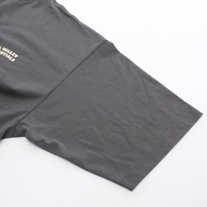 Merch Tee Boxy Fit Tシャツ コットン グレー エフオージーエッセンシャルズ