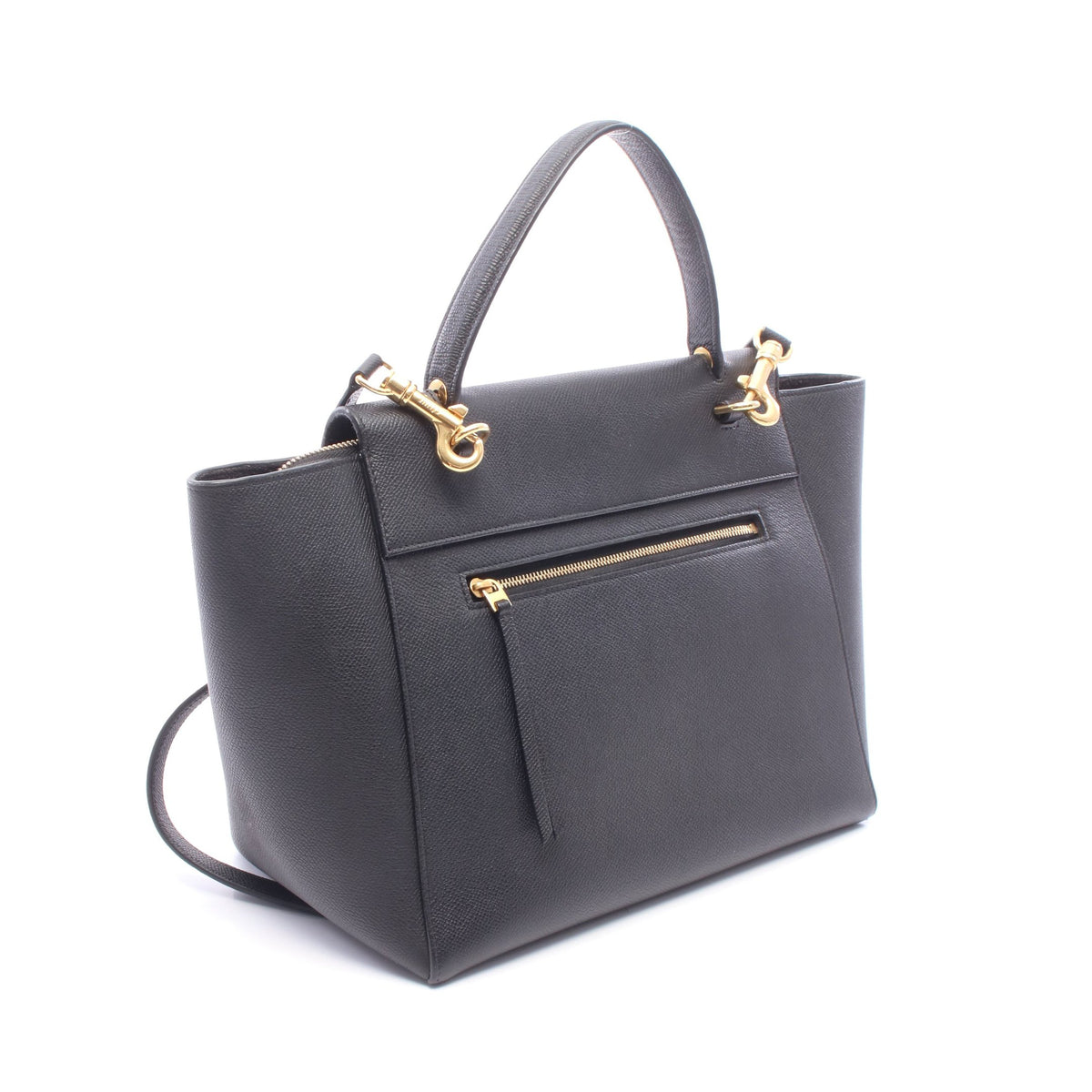 BELT BAG MINI ベルトバッグ ミニ 2WAY ハンドバッグ レザー ブラック セリーヌ