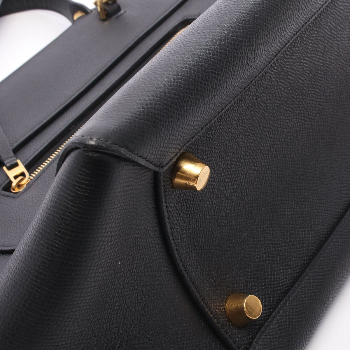 BELT BAG MINI ベルトバッグ ミニ 2WAY ハンドバッグ レザー ブラック セリーヌ