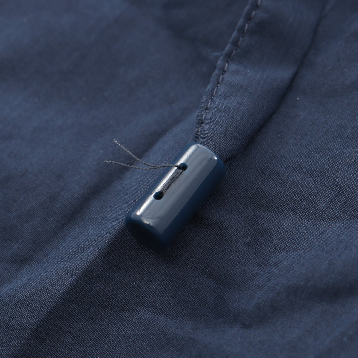 Clou de Selle 刺繍 ショート パンツ コットン ネイビー エルメス ボトムス HERMES