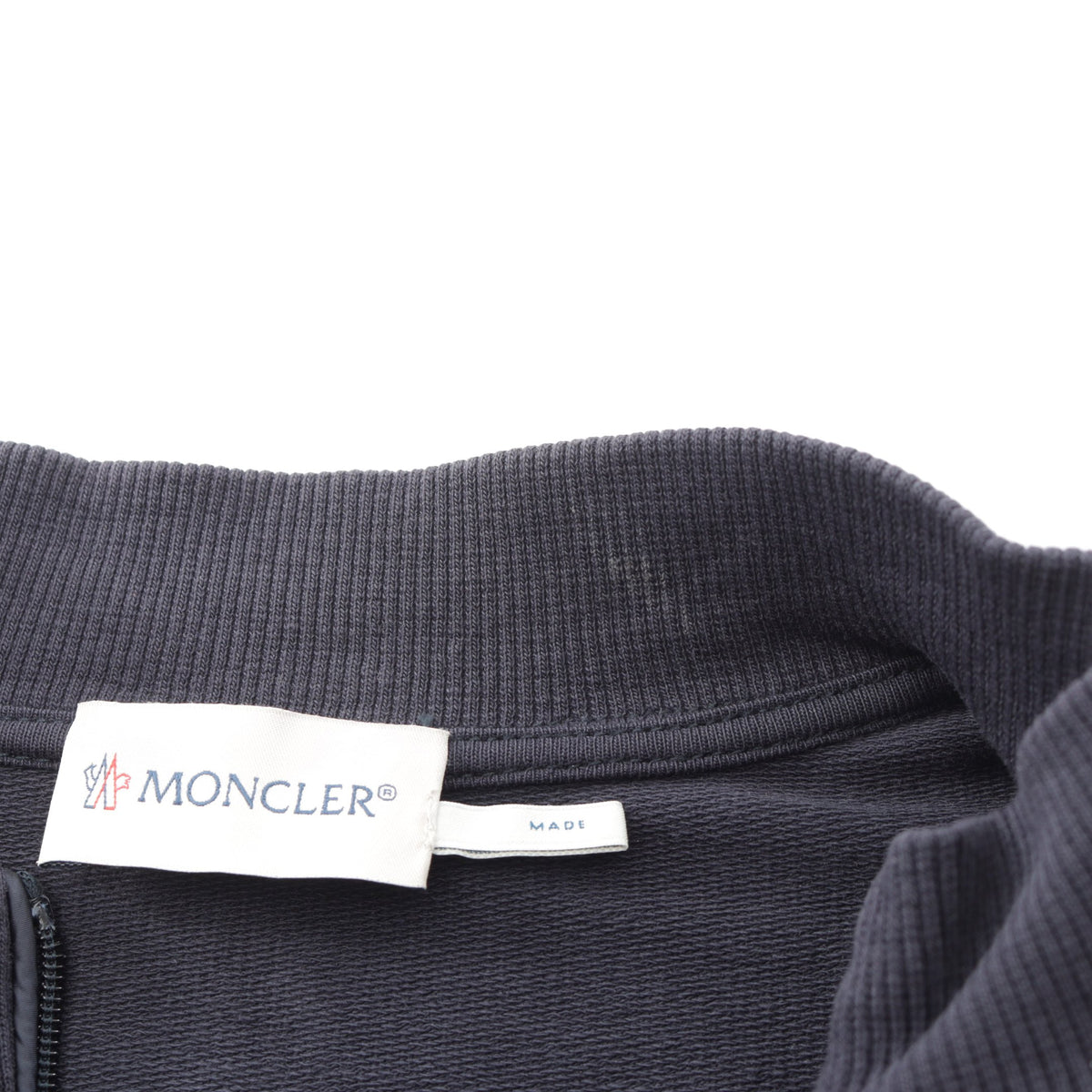 カーディガン 切替 キッズ ダウンジャケット ナイロン コットン ネイビー モンクレール アウター MONCLER