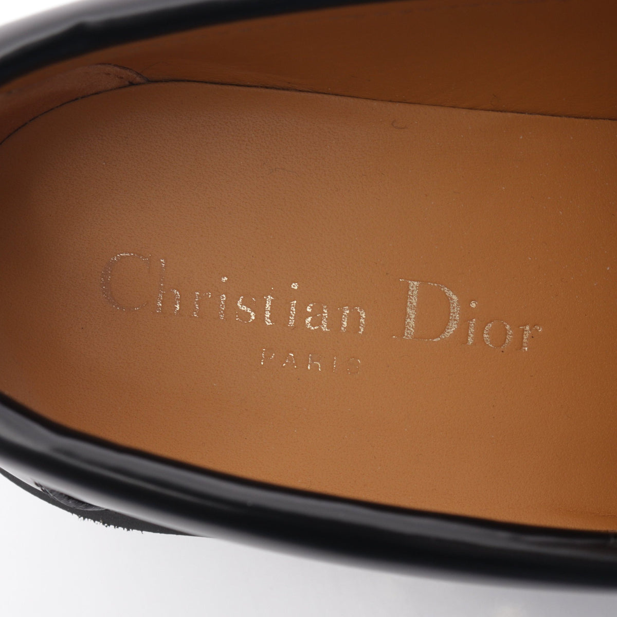 Dior Boy ディオールボーイ プラットフォーム ローファー レザー ブラック クリスチャンディオール