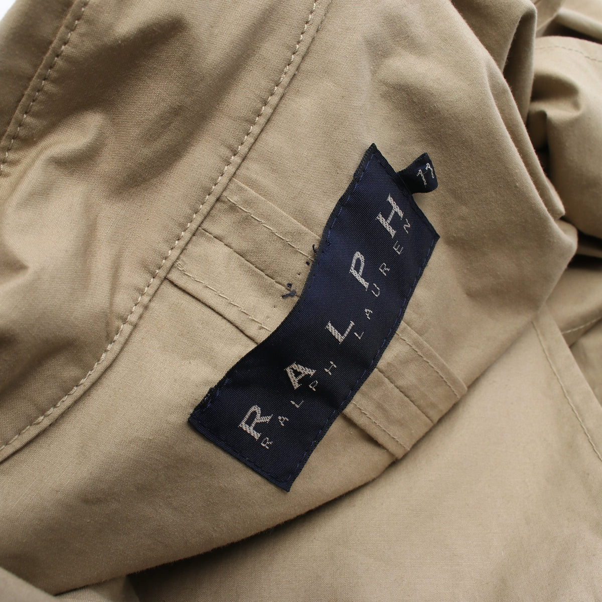 トレンチコート コットン カーキベージュ ラルフローレン アウター RALPH LAUREN
