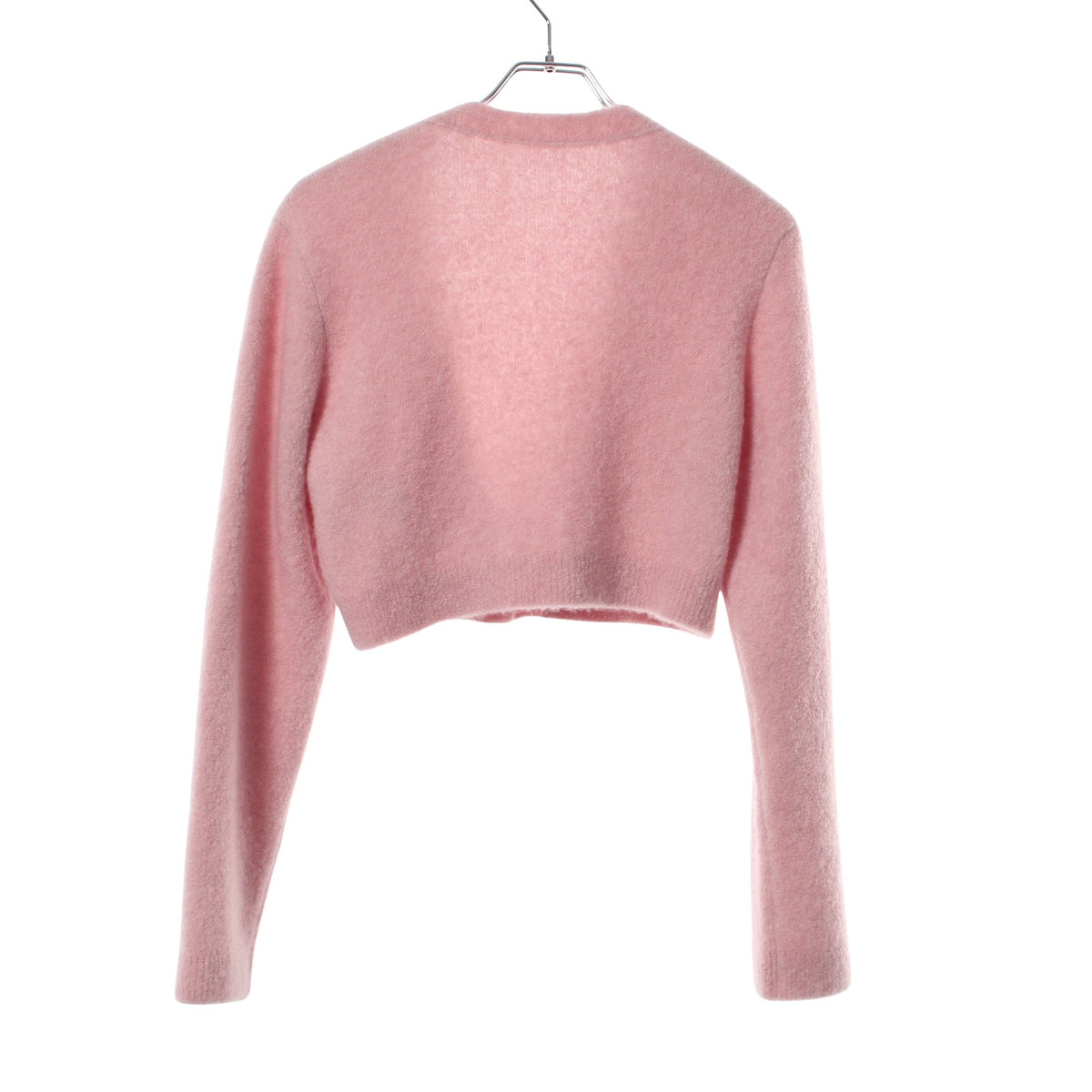 フラッフィー カーディガン カシミヤ シルク ピンク フォクシー トップス FOXEY