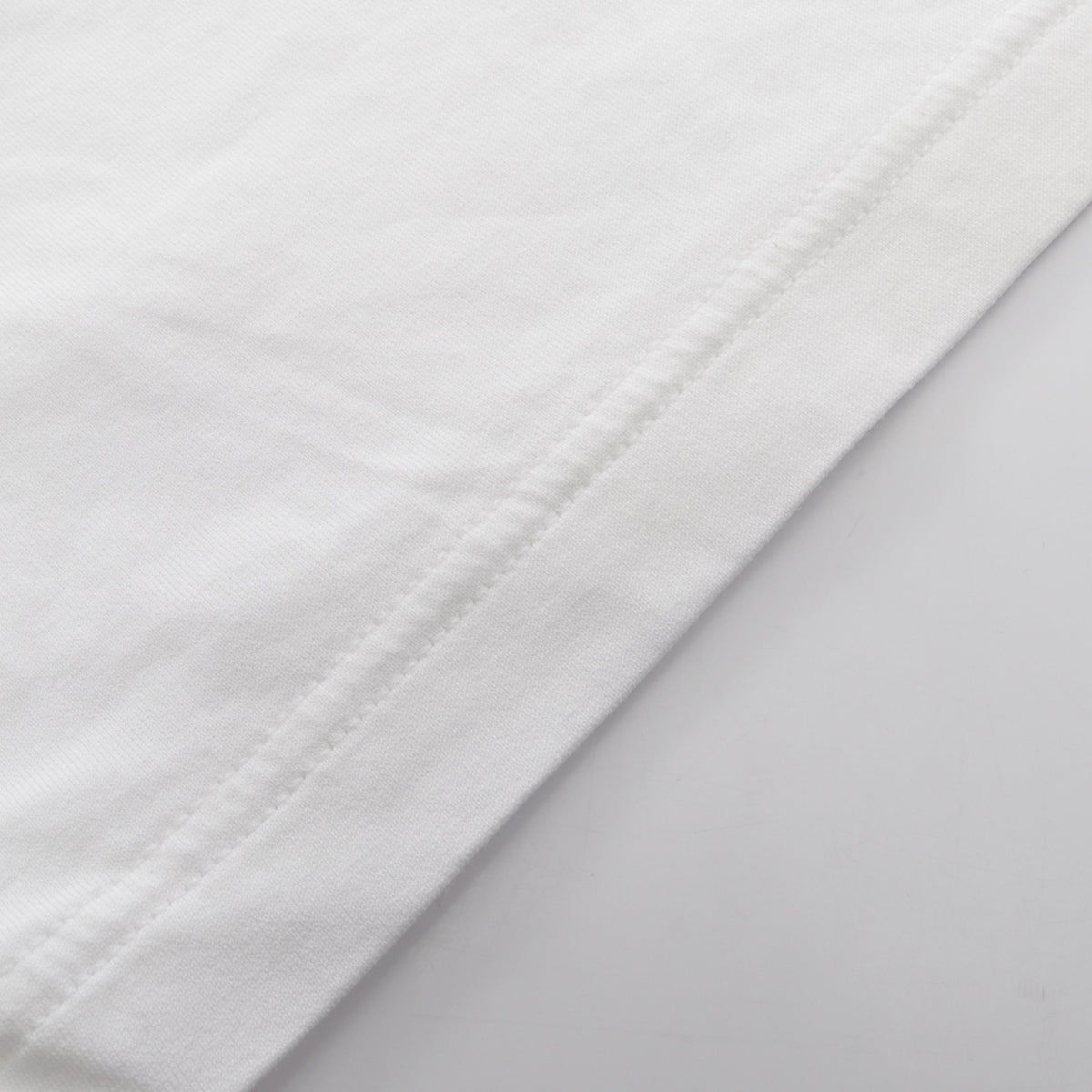 ロゴ刺繍 半袖Tシャツ コットン ホワイト バーバリー