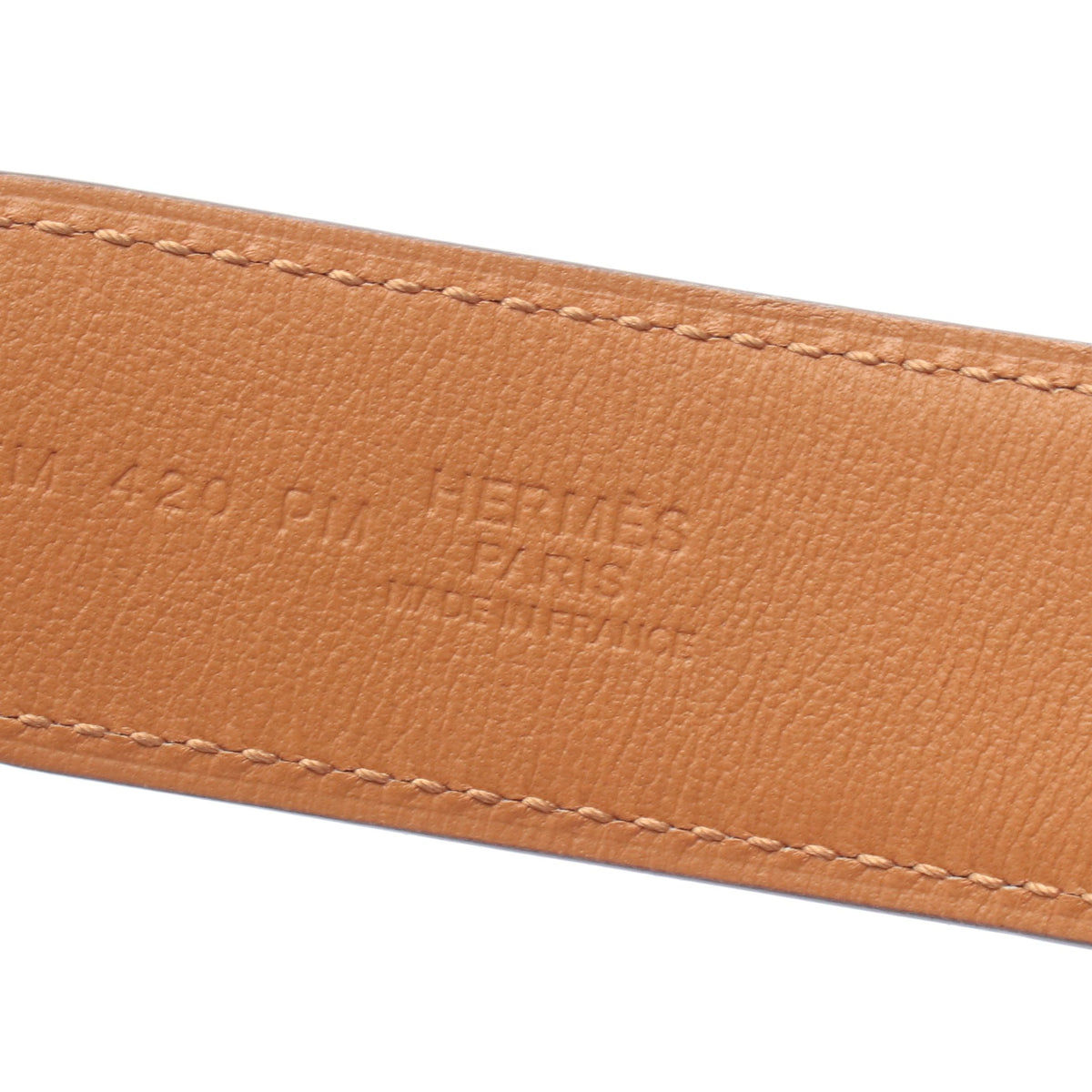 サルト32 ベルト レザー ブラック ゴールド金具 U刻印 エルメス