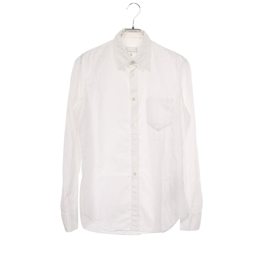 長袖 シャツ コットン ホワイト メゾンマルジェラ10 トップス Maison Margiela 10