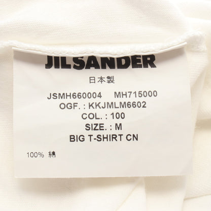 プリント 半袖Tシャツ コットン ホワイト ジルサンダー