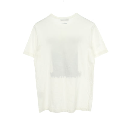プリント 半袖Tシャツ コットン ホワイト ジルサンダー